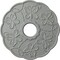 Ekena Millwork Terrones Butterfly Medallion (Canopies up to 3 7/8"), 17 7/8"OD x 3 7/8"ID x 1"P, Primed White CM17TS - alternate 1